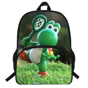16-inch Children Cartoon Yoshi printing School Bag